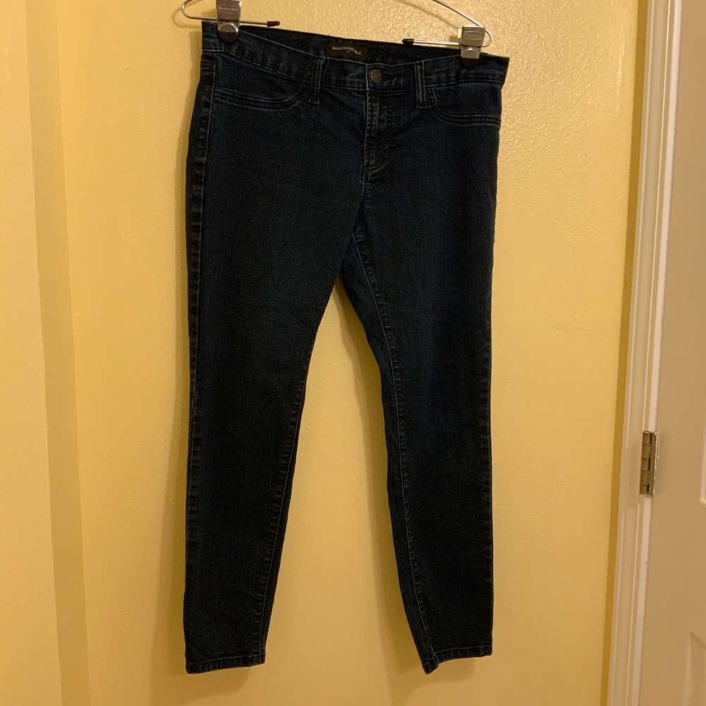 Banana Republic skinny low rise jeans size 10p